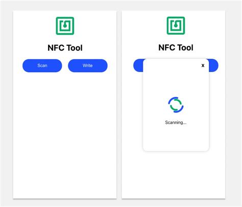 write and scan nfc